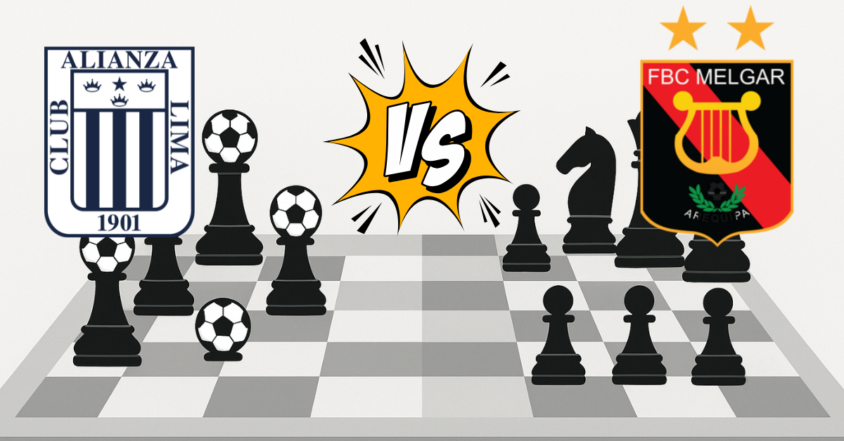 Estrategia de marketing para negocios en Lima, representada por un tablero de ajedrez con piezas de fútbol y negocios.