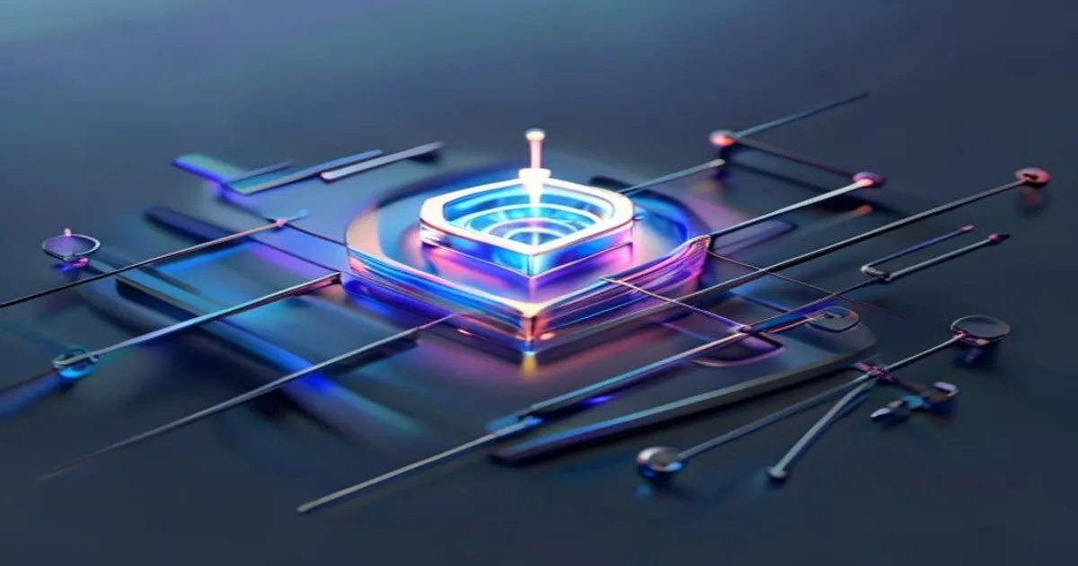 Ilustración digital 3D conceptual de branding estratégico, mostrando la creación de una identidad de marca sólida y su impacto en la conexión con la audiencia en el mercado limeño.