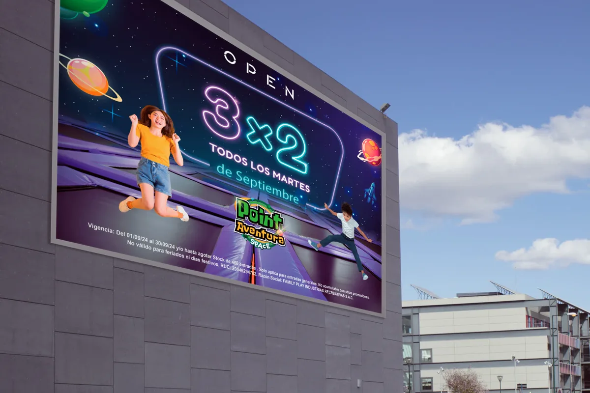Banner publicitario gran formato